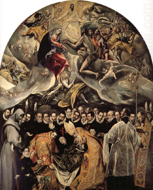 The Burial of Count Orgaz, El Greco